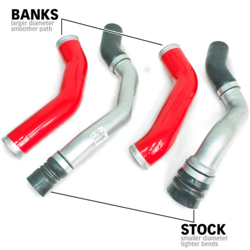 BANKS POWER 25987 RED TECHNI-COOLER INTERCOOLER SYSTEM (2013-2018) RAM BP25987 - Image 4