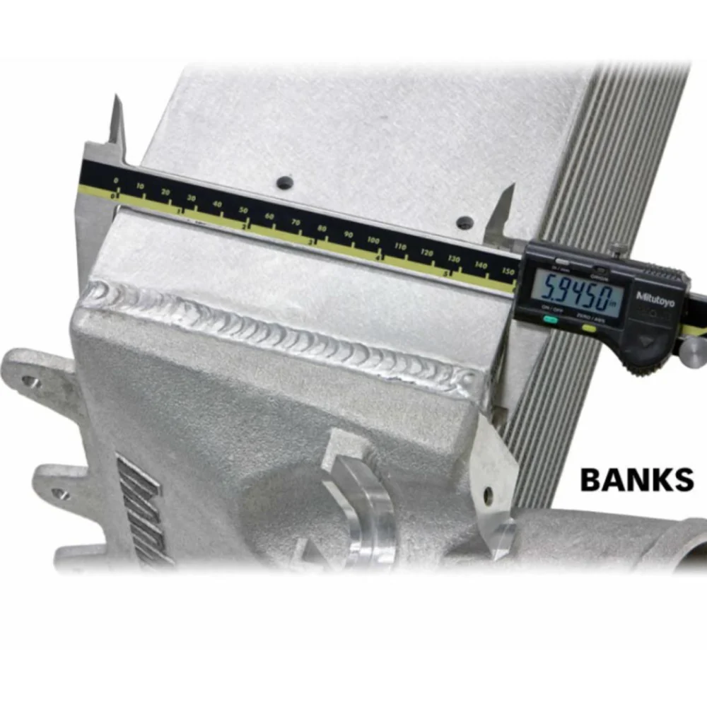 BANKS POWER 25987 RED TECHNI-COOLER INTERCOOLER SYSTEM (2013-2018) RAM BP25987 - Image 5