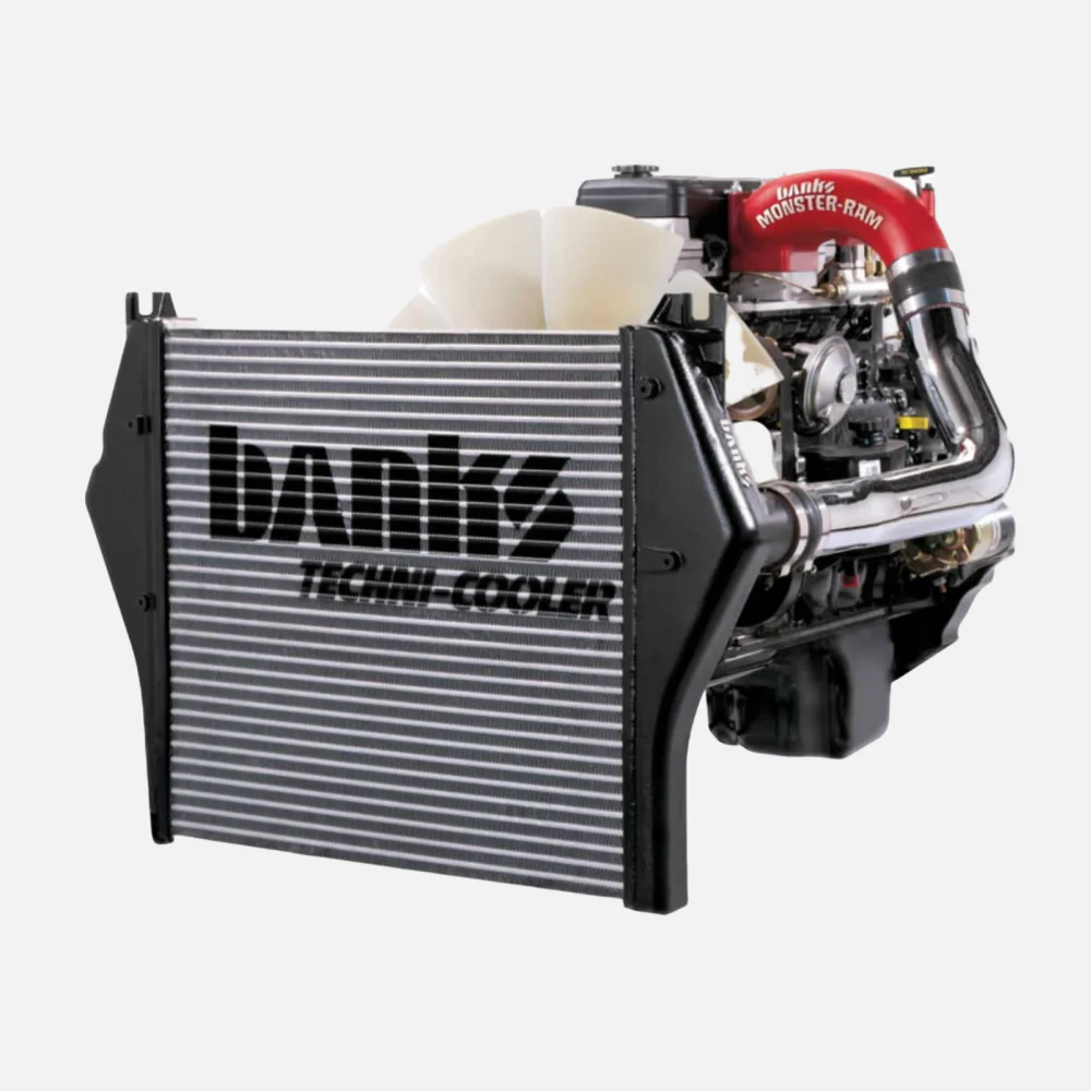 BANKS POWER TECHNI-COOLER INTERCOOLER SYSTEM (DODGE 5.9L) 2003-2005 Ram Cummins 25980 - Image 3