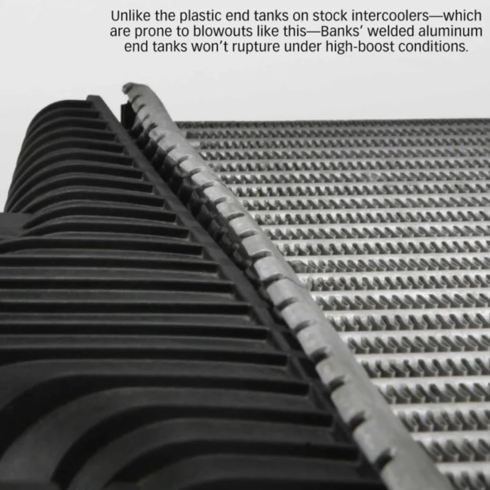 BANKS POWER TECHNI-COOLER INTERCOOLER SYSTEM (POWERSTROKE 6.0L) 2003-2004 Ford 25974 - Image 4