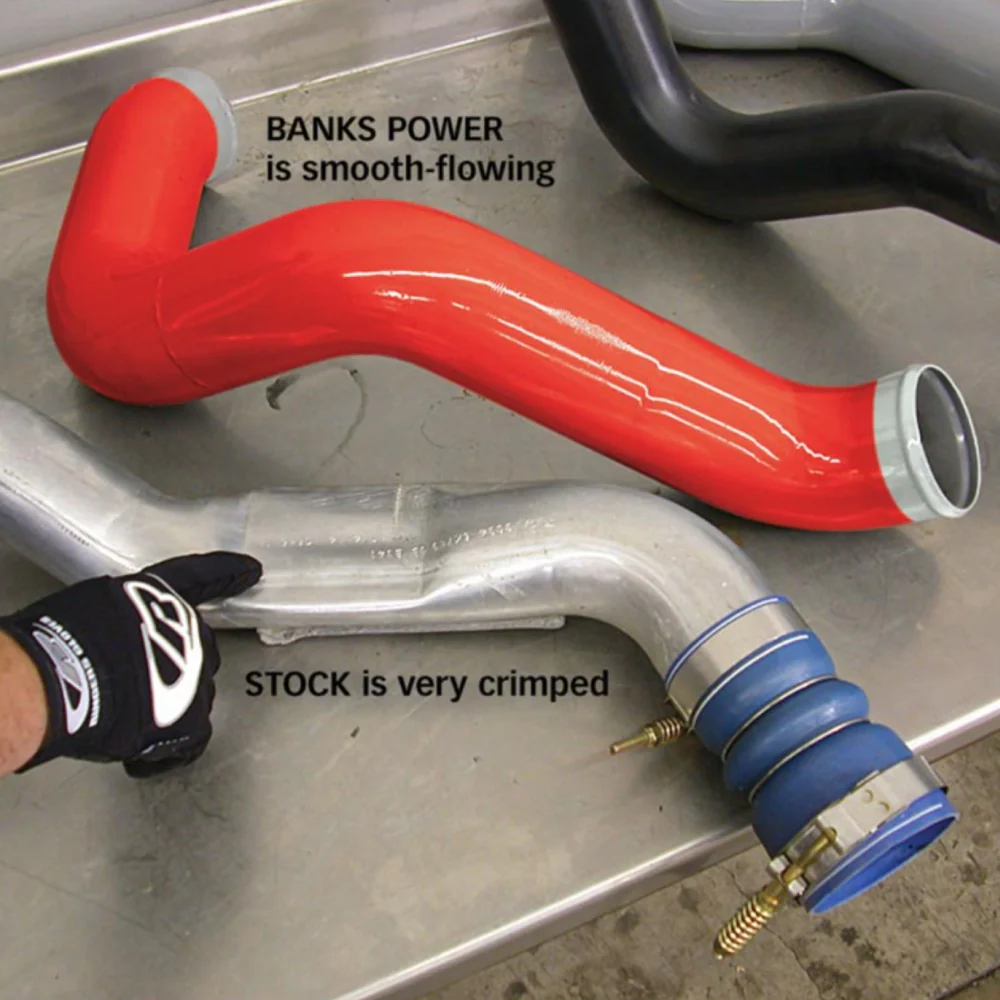 BANKS POWER TECHNI-COOLER INTERCOOLER SYSTEM (POWERSTROKE 6.0L) 2003-2004 Ford 25974 - Image 5